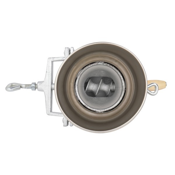 Stainless Steel Hand Cranked Grain Grinder Desktop Fixed Type