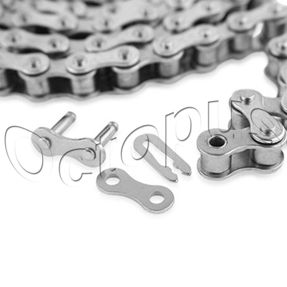 40 Roller Chain for Sprocket 100 Feet With 2 Connecting Links Drive Chain
