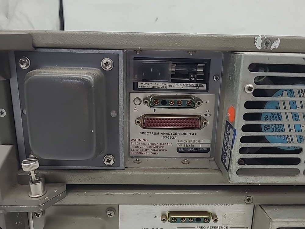 HP Agilent 8568B Spectrum Analyzer w/ Display Unit 85662A Opt 85680B
