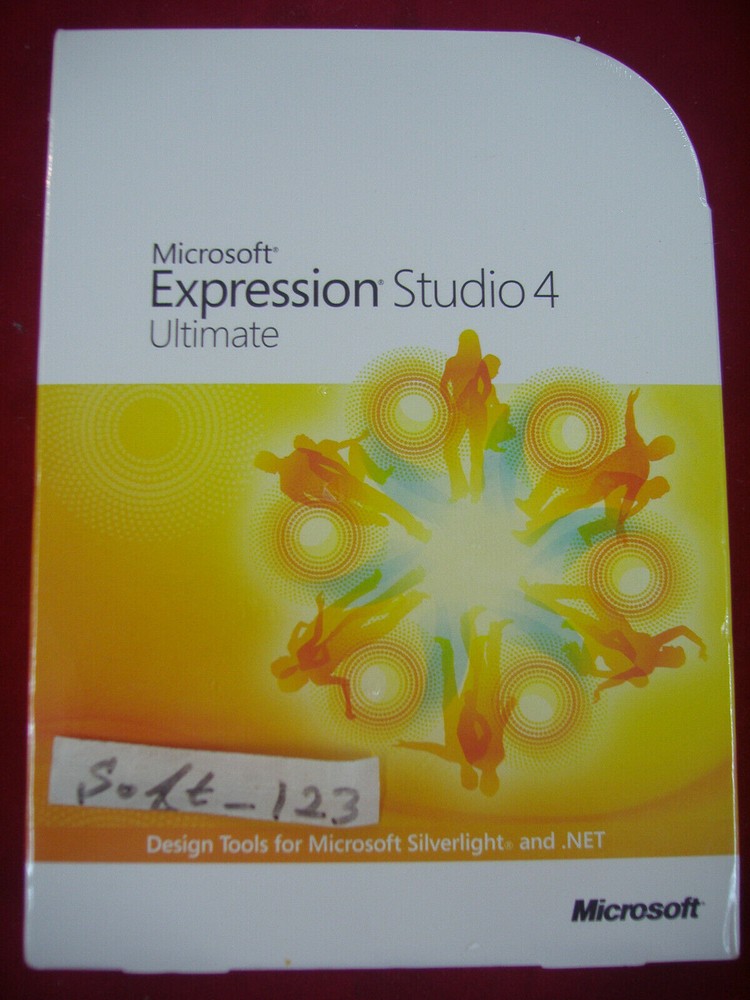 MS Microsoft Expression Studio 4 Ultimate Full English Retail DVD Version=SEALED