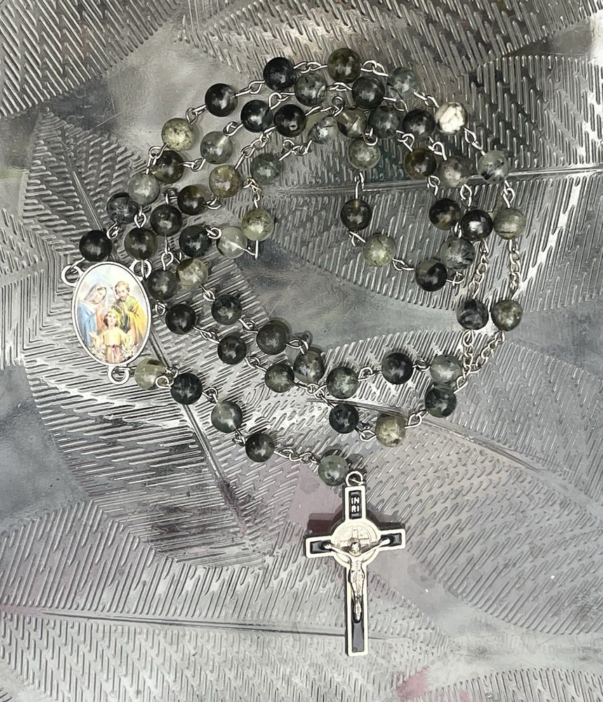 Prehnite Crystal Rosary