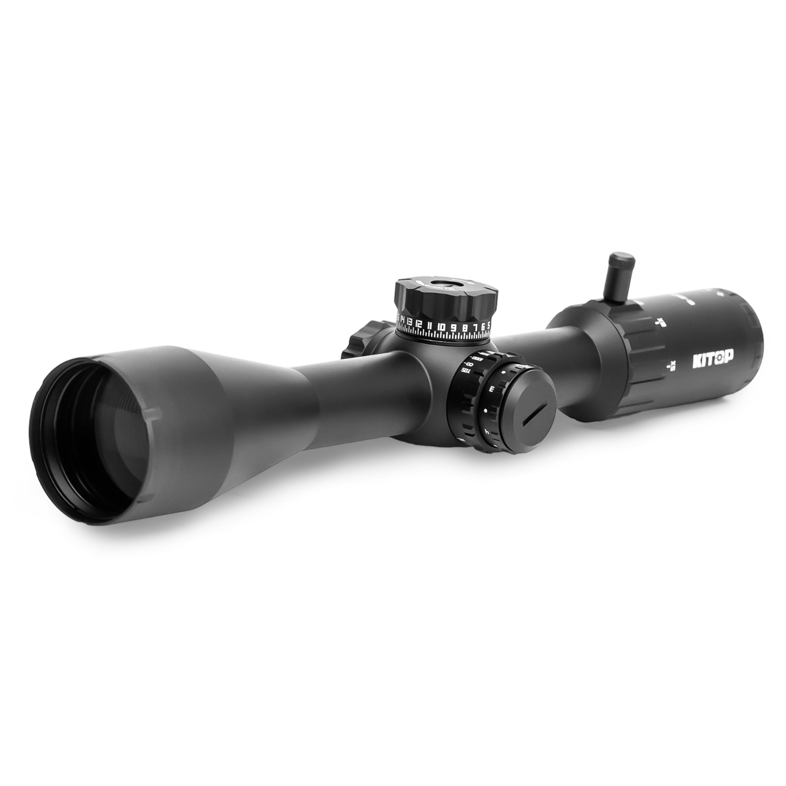 KiTOP Optics 5-20x50mm Rifle Scope FFP w/ Illuminated Crosshair MOA Reticle