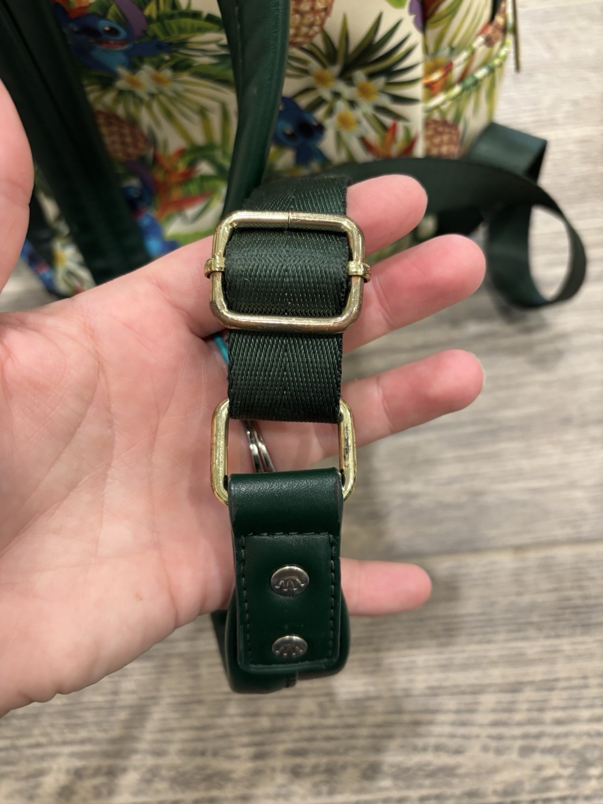 Loungefly Disney Lilo & Stitch Hawaiian Pineapple All Over Print Mini Backpack