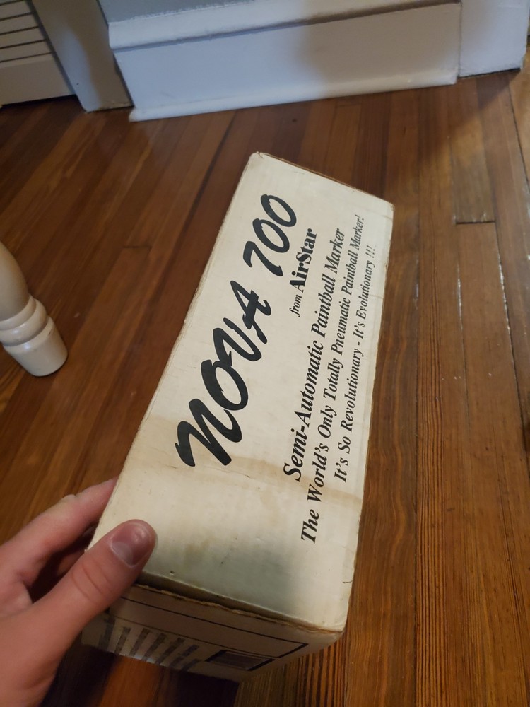 AirStar Nova 700 Paintball Gun With Box Untested