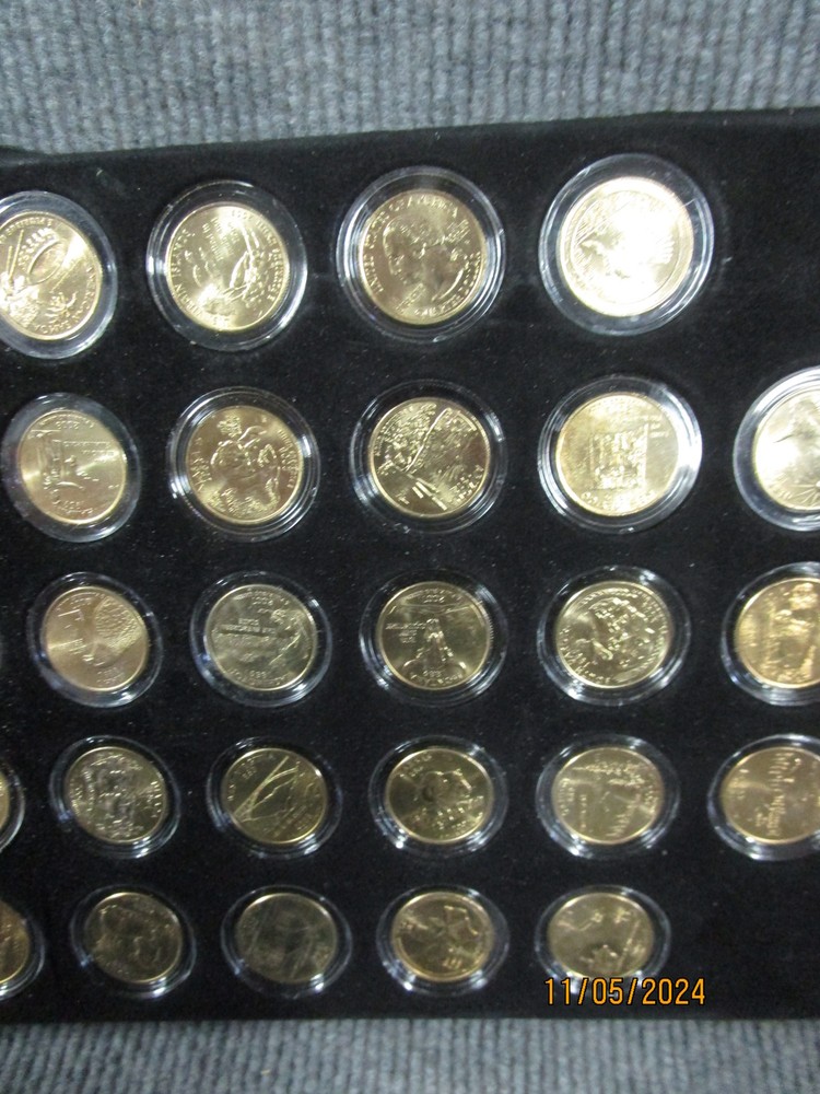 111 Uncirculated Gold State Quarters