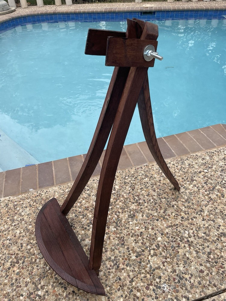 Wine Stave Guitar Stand #29