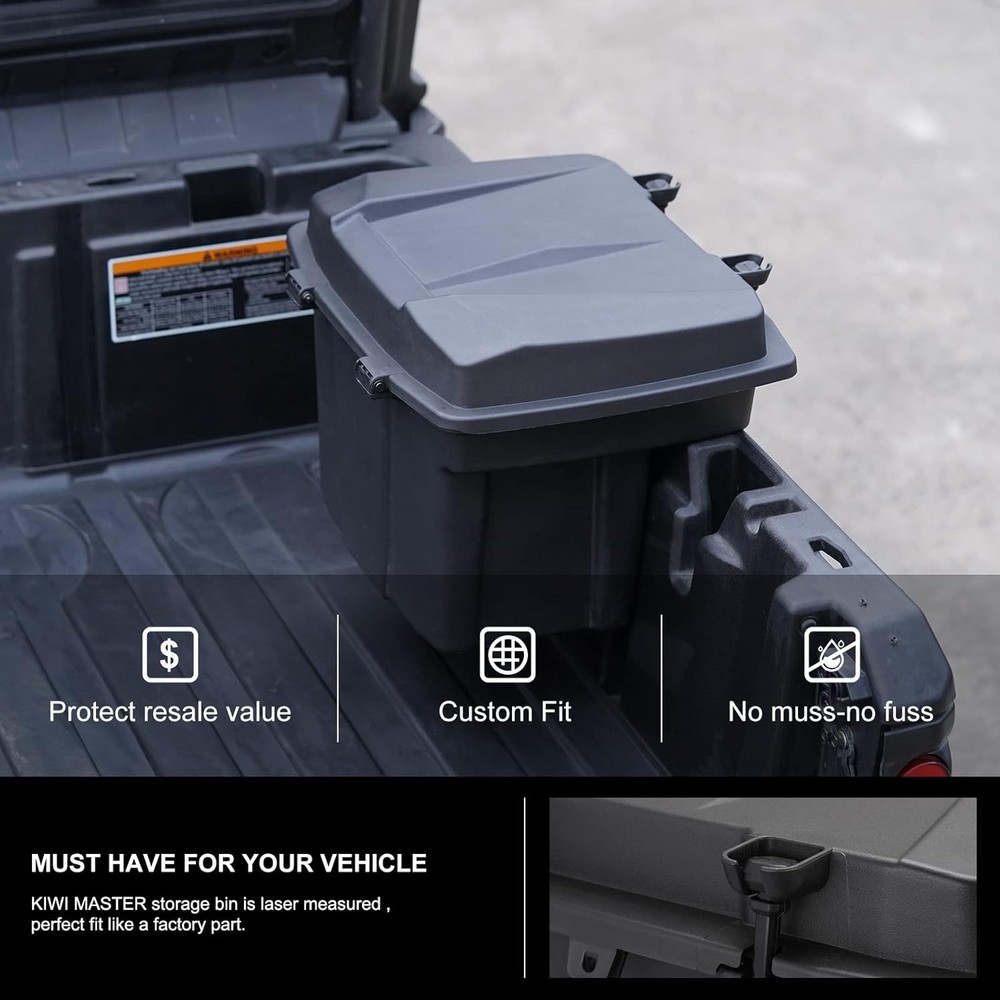 Can-Am Defender Commander Rear Cargo Box Kiwi Master