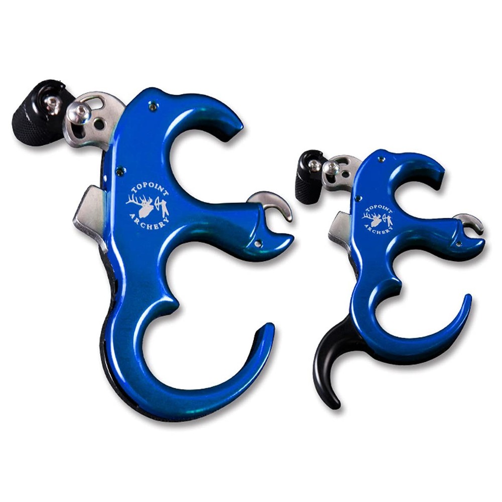 Compound Bow Release Aid Thumb Release 3/4 Fingers Adjustable Automatic Arche...