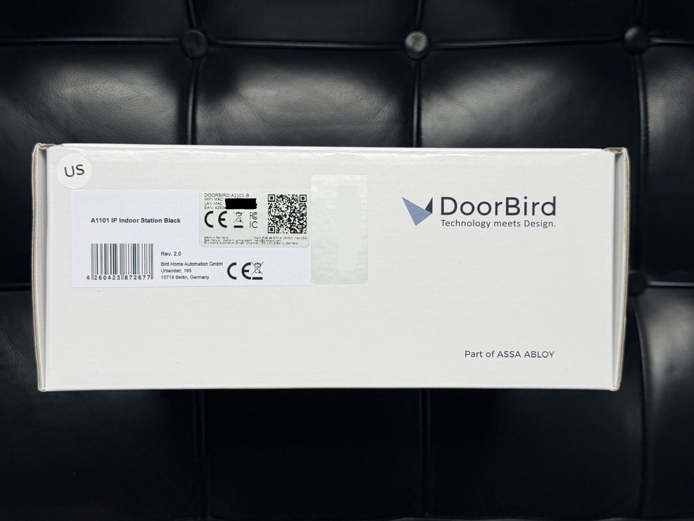 Doorbird A1101 Black Edition Indoor Intercom