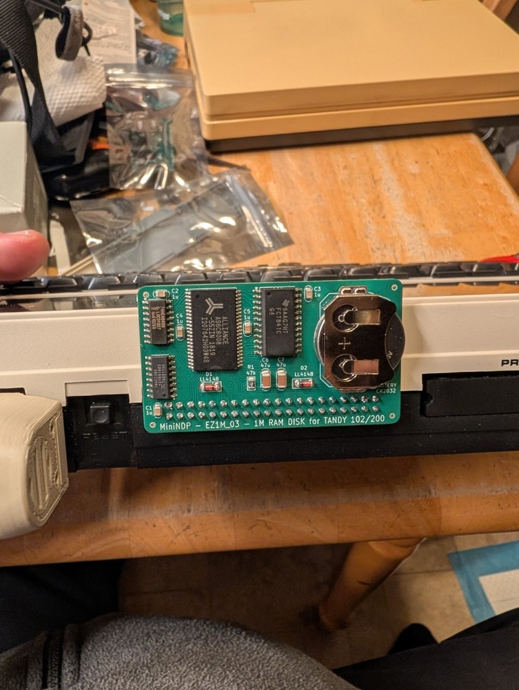 MiniNDP - RAMDisk for Tandy Model 102/200 with Cover
