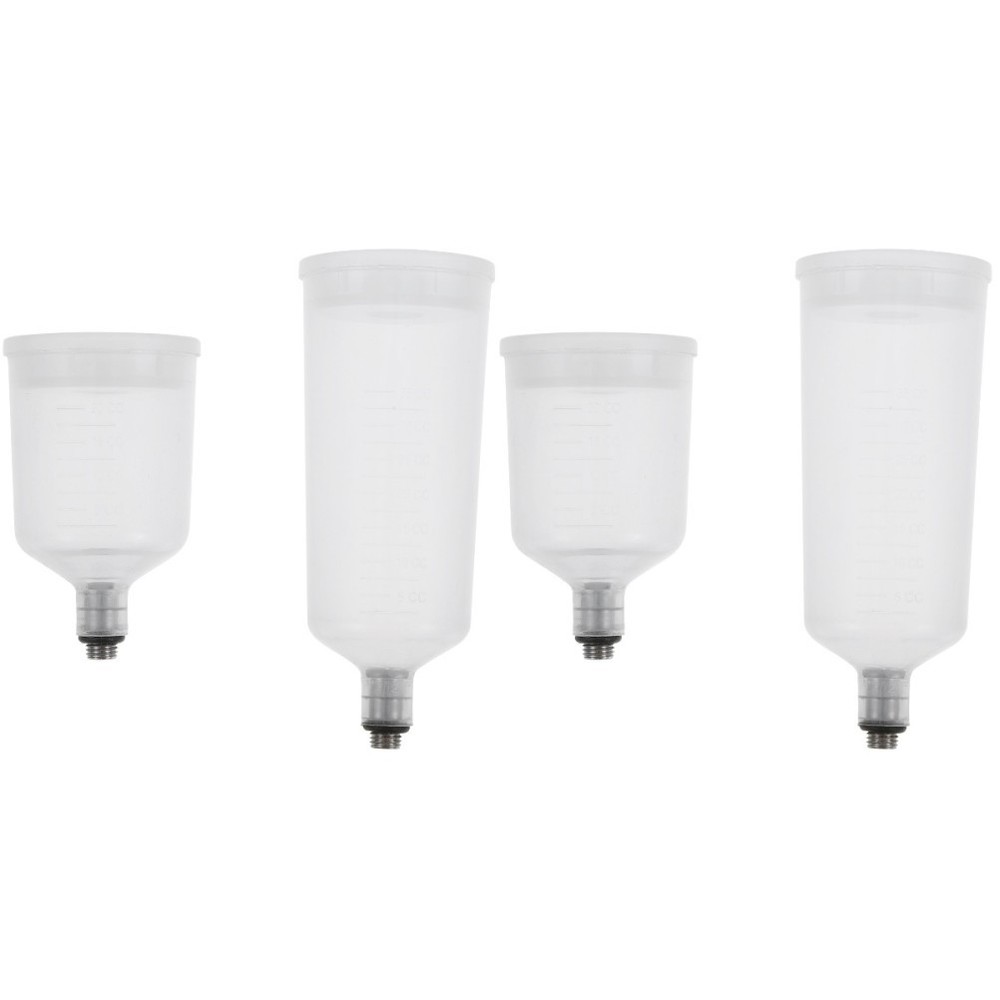 2 PCS Airbrush Pot Replaceable Storage Bottle for Sprayer Containers
