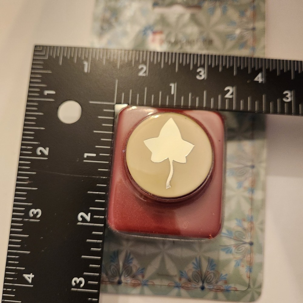 Leaf Large Hole Punch Emagination paper Scrapbook