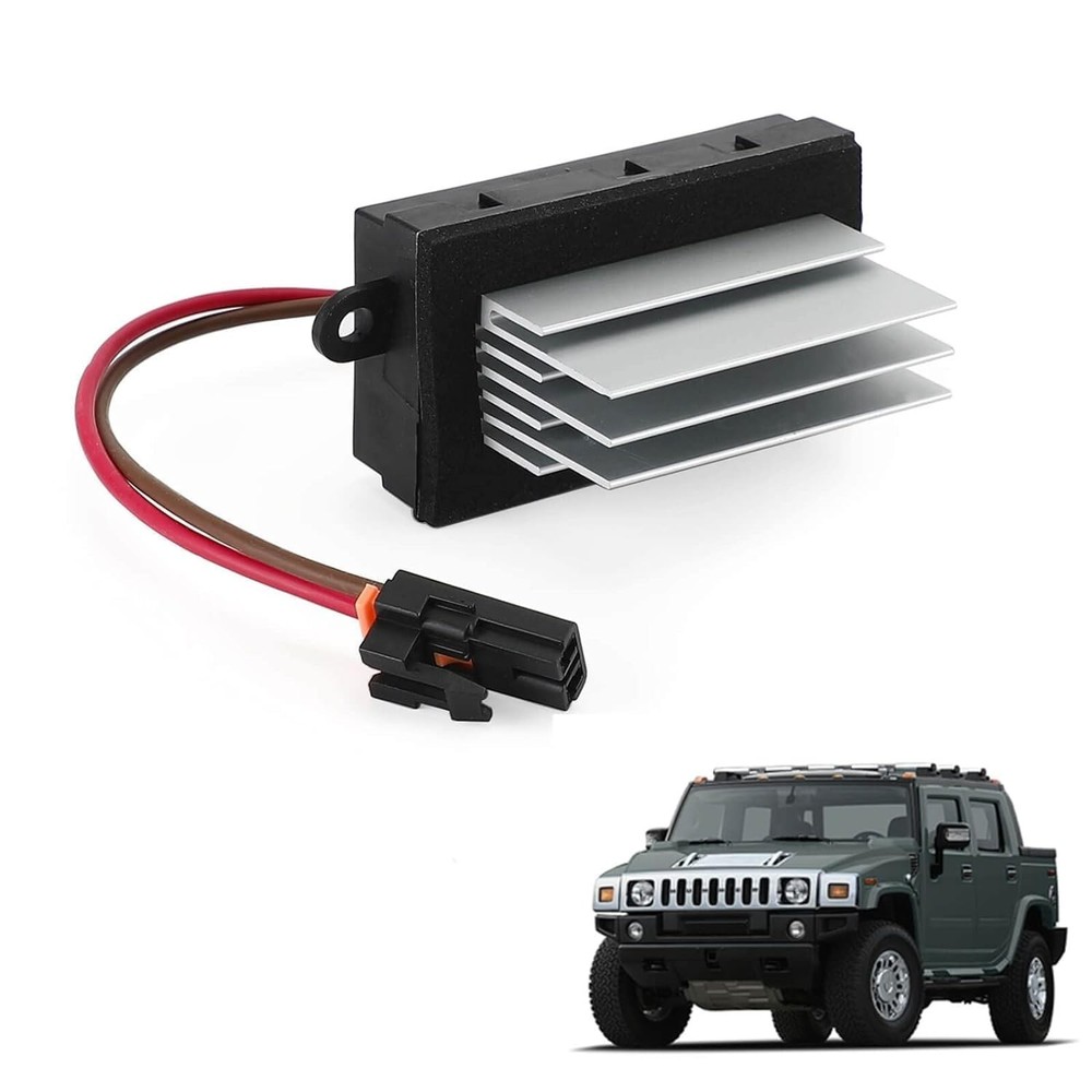 Blower Motor Resistor Heater Fan Control Module Compatible with H2 2003–2007