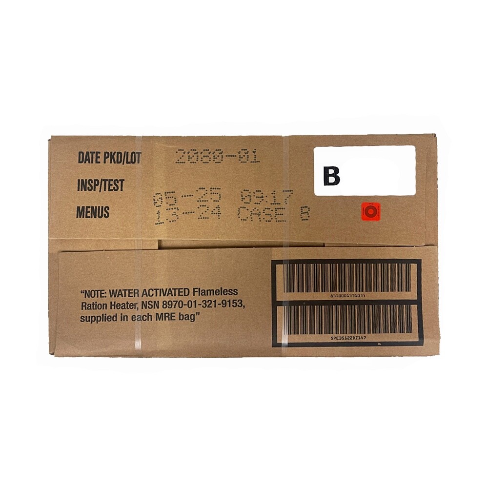Military MRE A&B Cases Insp Date 2025 or Newer & ACU Ruck Sack Combo!