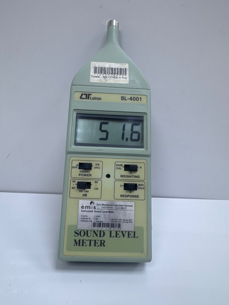 Lutron SL-4001 Sound Level Meter