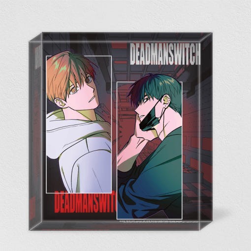 Webtoon MD [ Dead Man's Switch 데드맨 스위치 ] Acrylic Block 아크릴 블록 (OFFW273)