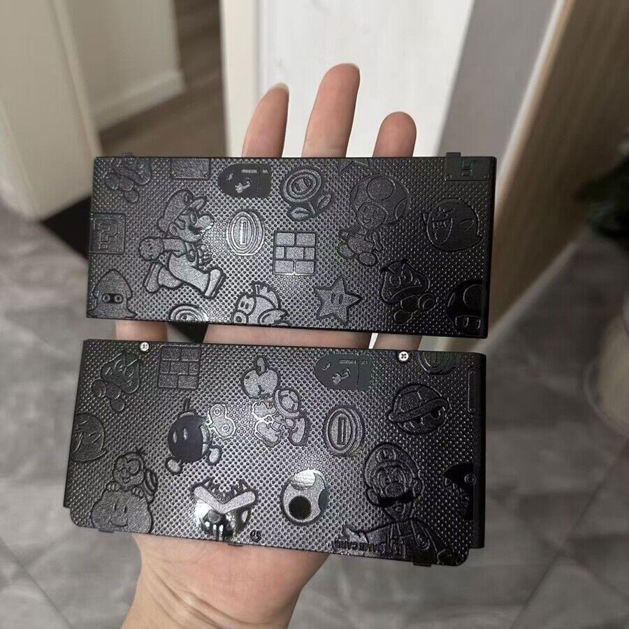 Nintendo New 3DS shell customization plate Mario Design unused cover Exclusive