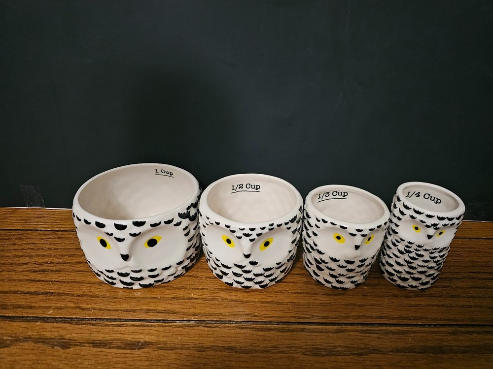 CUTE OWL MEASURING/NESTING CUPS