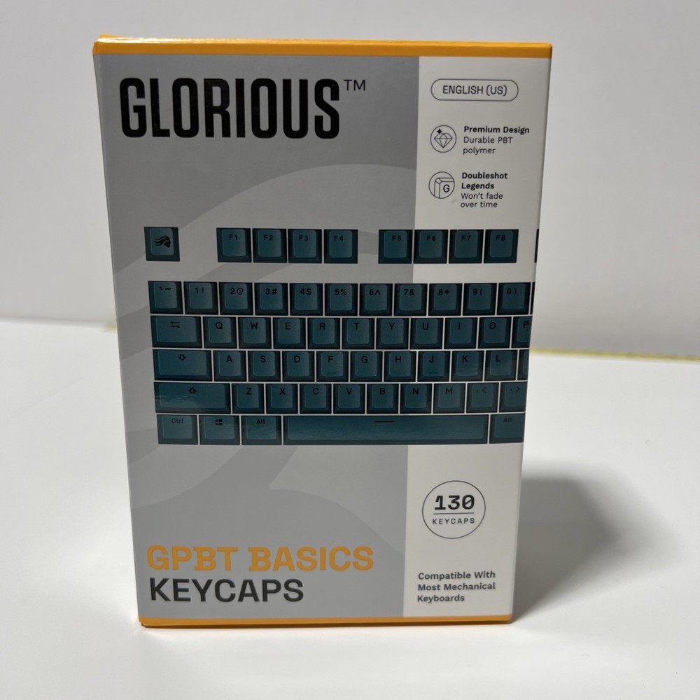 Glorious GPBT Basics Universal Keycap Set - Totem Green (READ)