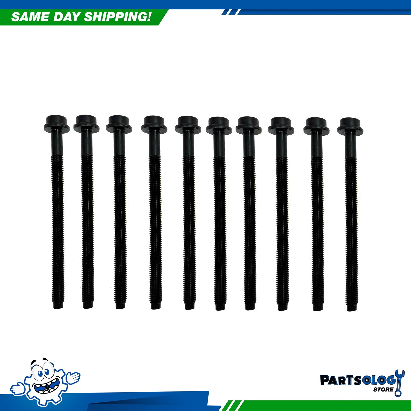 DNJ HGB4312 Cylinder Head Set with Head Bolt Kit For 14-20 Ford 1.5L DOHC