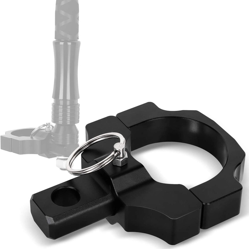 Rollbar Cage LED Whip Light Flag Pole Whip Mount Bracket For UTV AYV Off-road