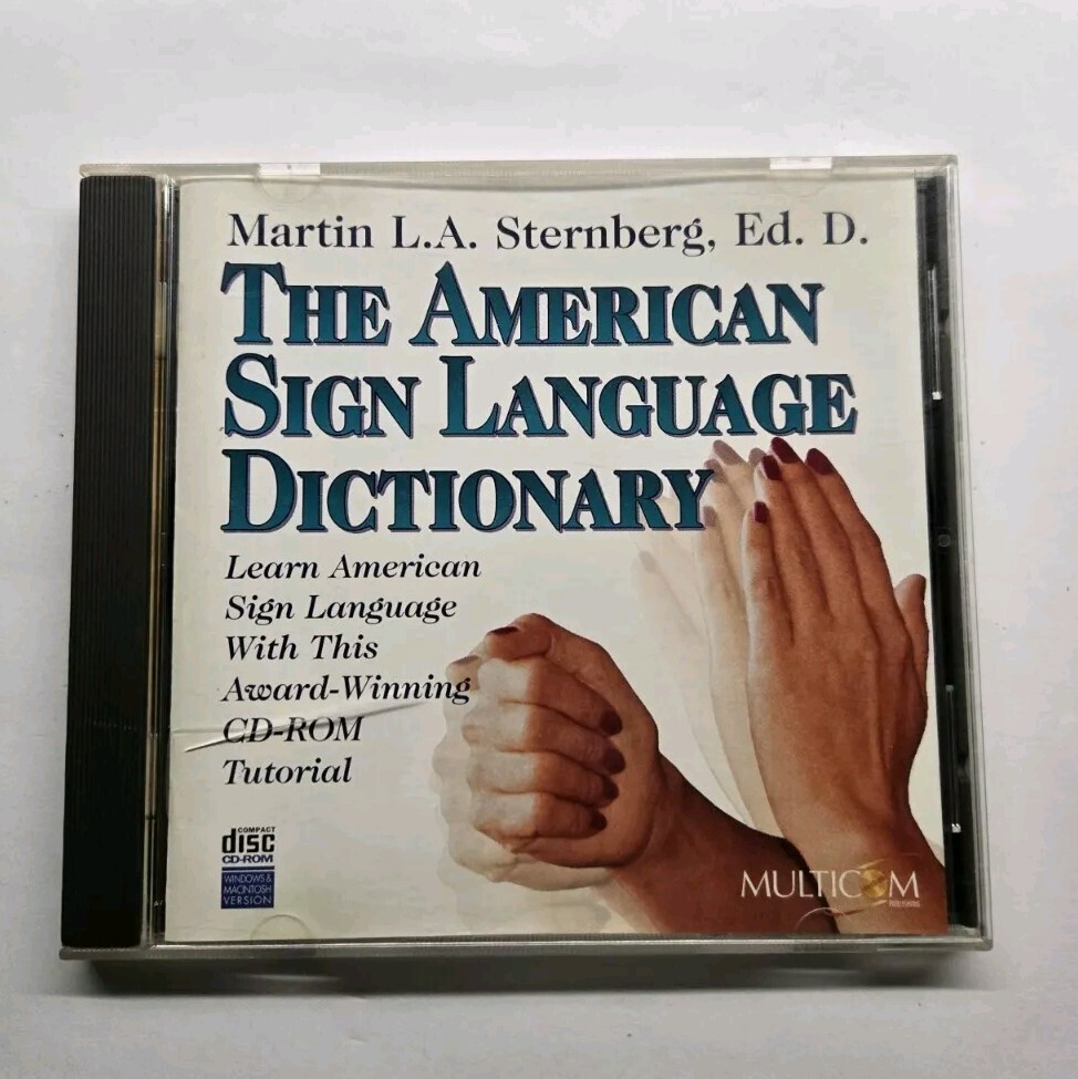 The American Sign Language Dictionary 2.0 (Win/Mac CD-ROM, 1997)