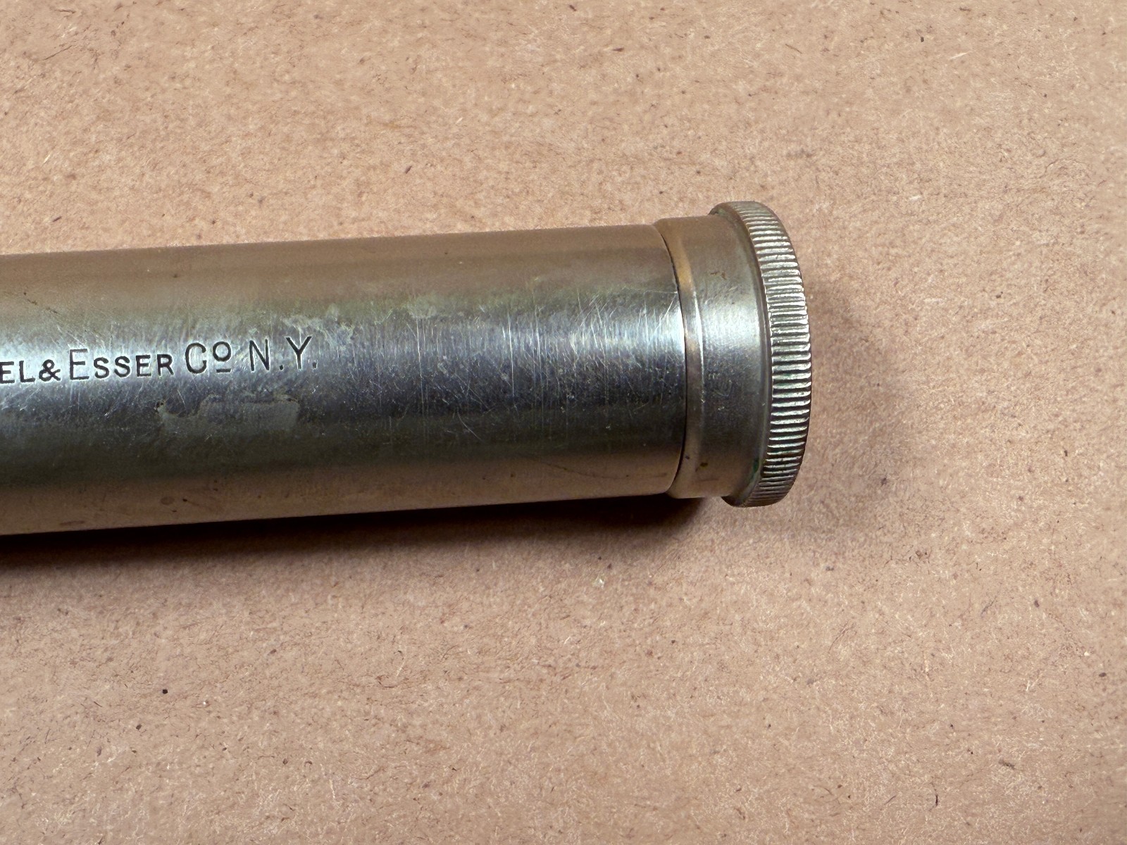 Vintage K&E Keuffel & Esser Hand Sight Level - Missing Lens