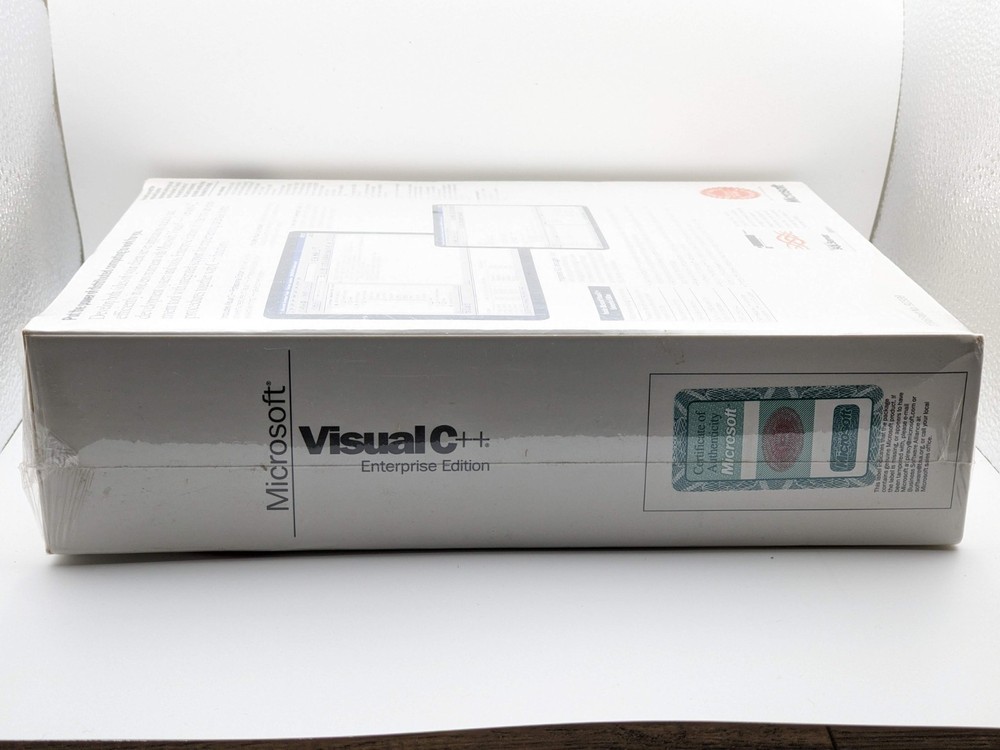 Microsoft Visual C++ 4.2 Enterprise Edition 4.2 Factory Sealed NOS
