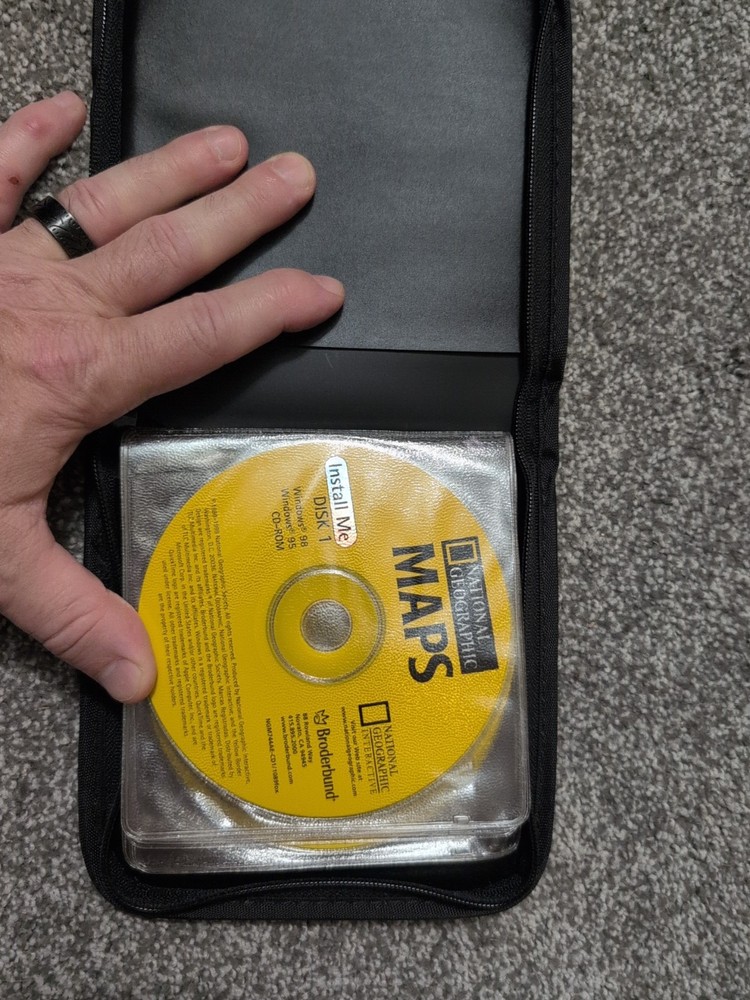 National Geographic Maps Broderbund Software