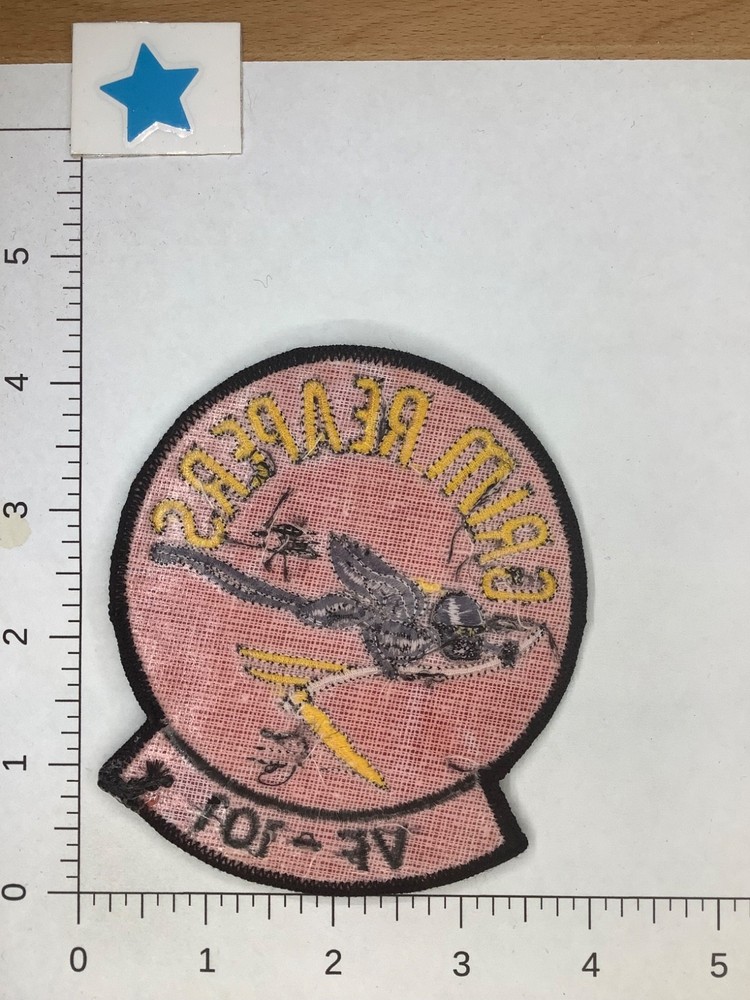 US NAVY GRIM REAPERS VF-101 SQUADRON PATCH