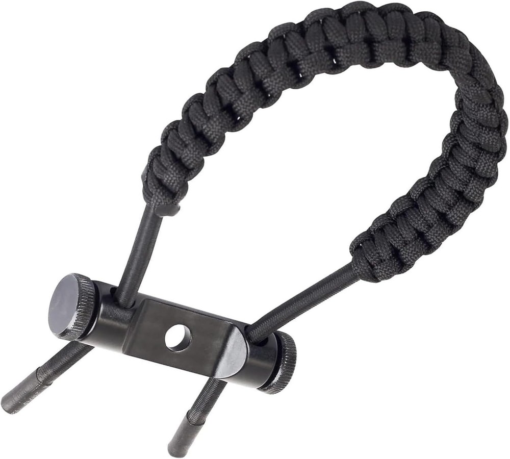 Archery Bow Sling Adjustable Wrist Sling Strap Braided Bow Sling for Compound Bo
