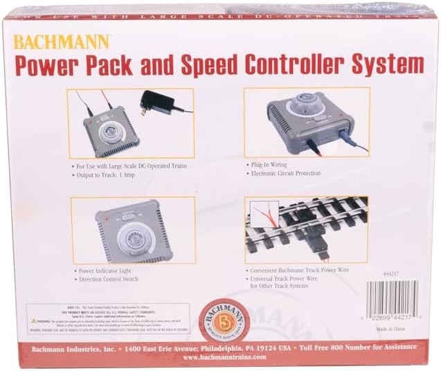 Large Scale Train Power Pack with Speed Controller