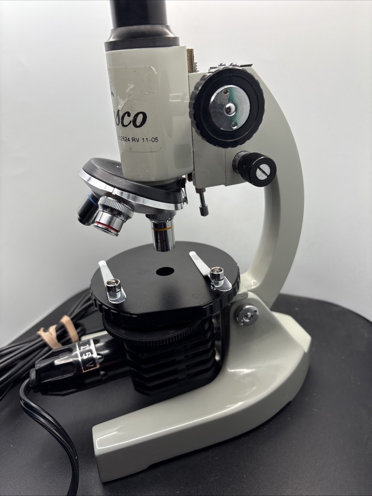 Nasco Elementary Mirror Microscope Tested Works