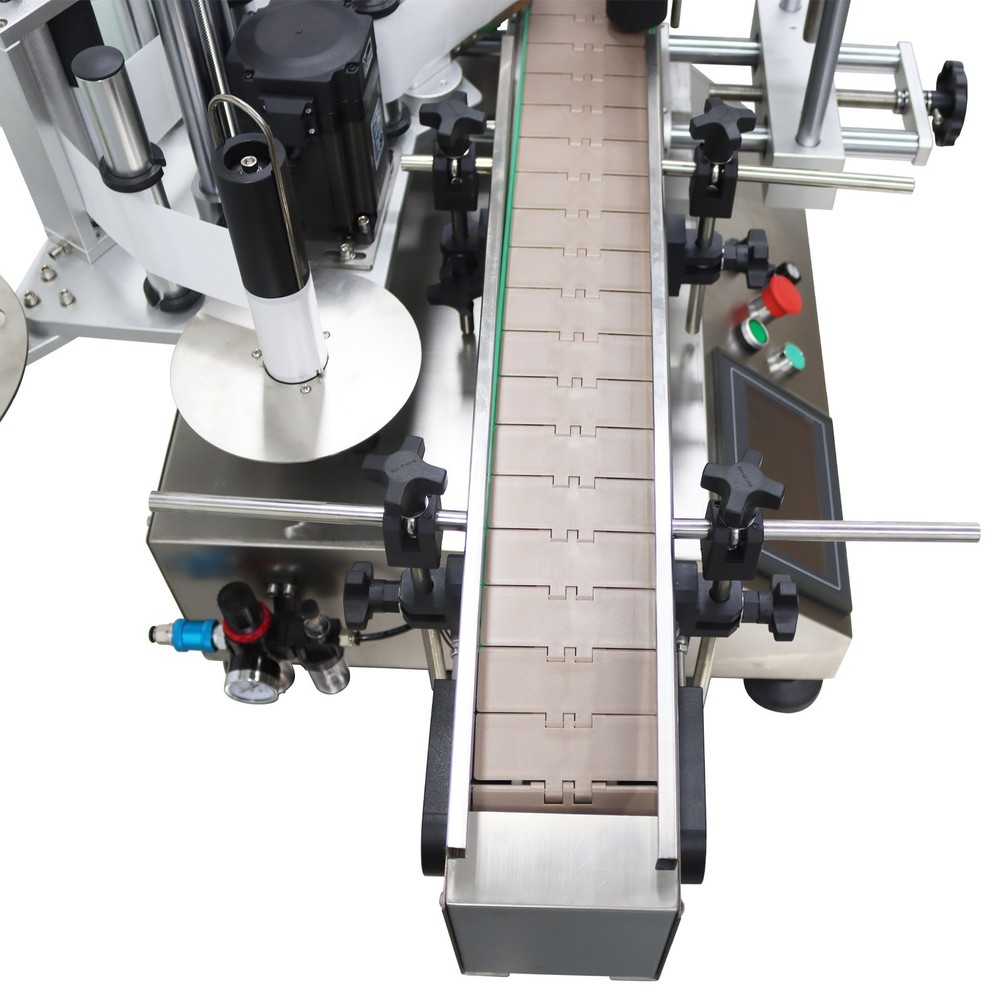 Automatic Round Bottle Labeling Machine High-speed Full Label 20-30PCS/min 110V