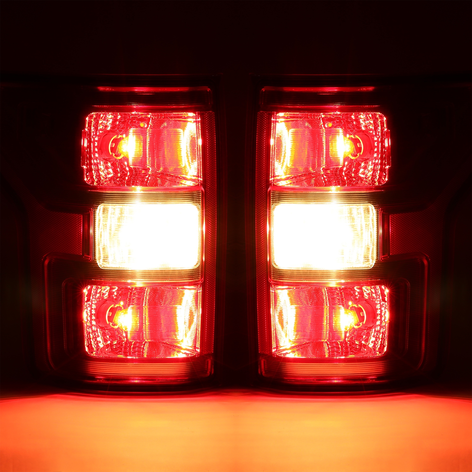 Fit For Ford F150 F-150 Pickup 2018 2019 2020 Brake Tail Lights Lamps Left+Right