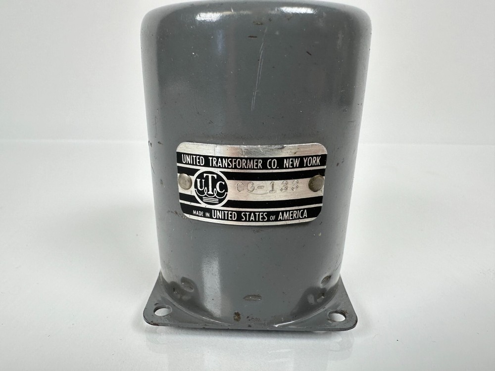 UTC CG-133 United Transformer Corp. Transformer