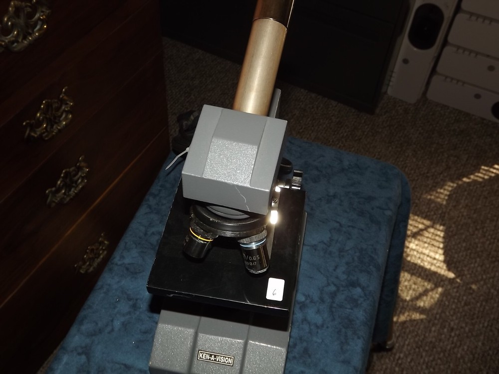 Ken-A-Vision Microscope 4/0.1 Needs Replacement Lens