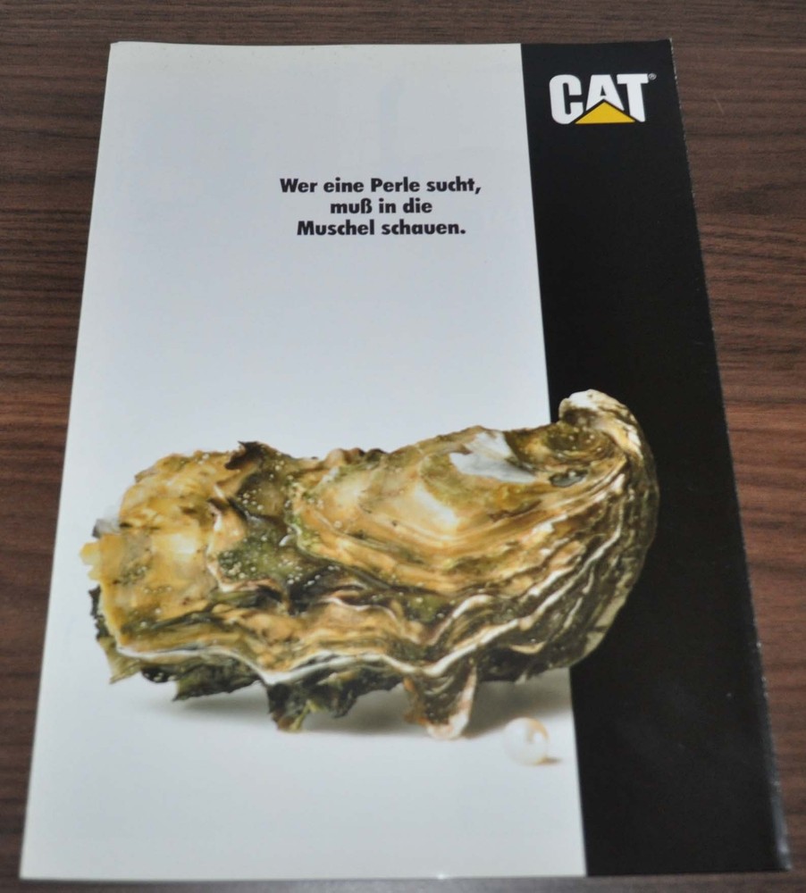 Caterpillar 950F 966F Wheel Loader Specification Brochure Prospekt DE