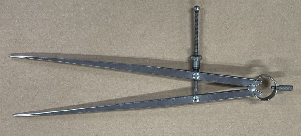 Starrett Caliper #83 12" Radius Circle