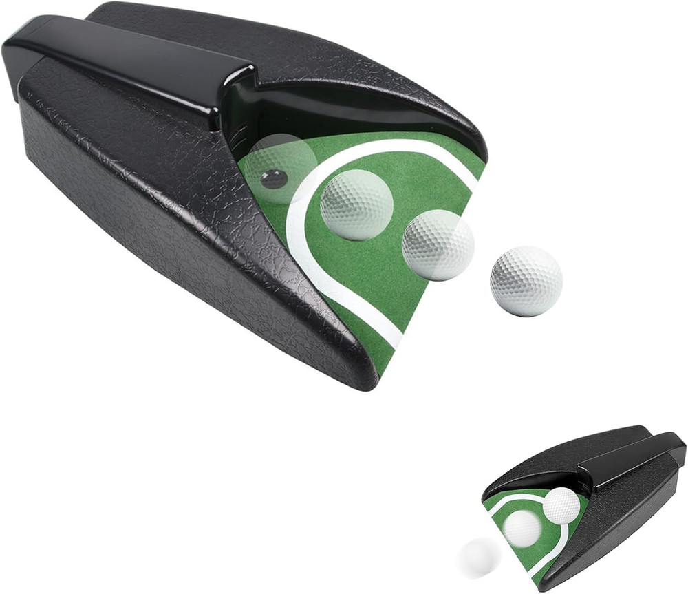 Golf Ball Return Putting Unit, Automatic Return Machine, Indoor Golf Putting Ho