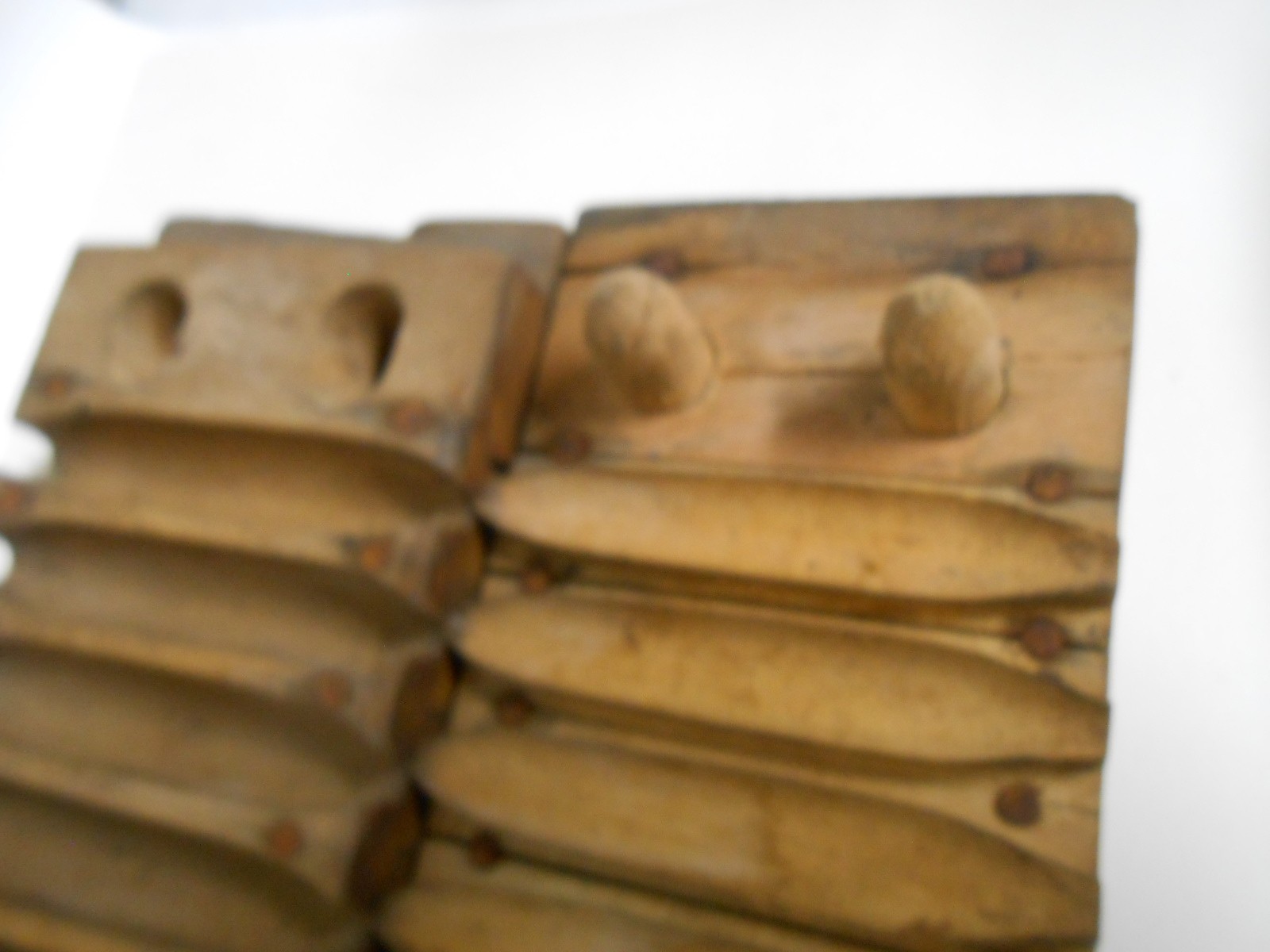 Antique Wooden 20 Cigar Mold Press Welker & Wimmer Wiesloch Primitive Farmhouse