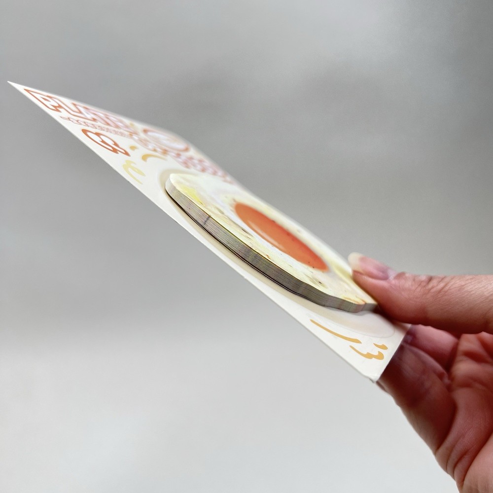 Fried Egg Sticky Note Pad Memo School Lunch Notes