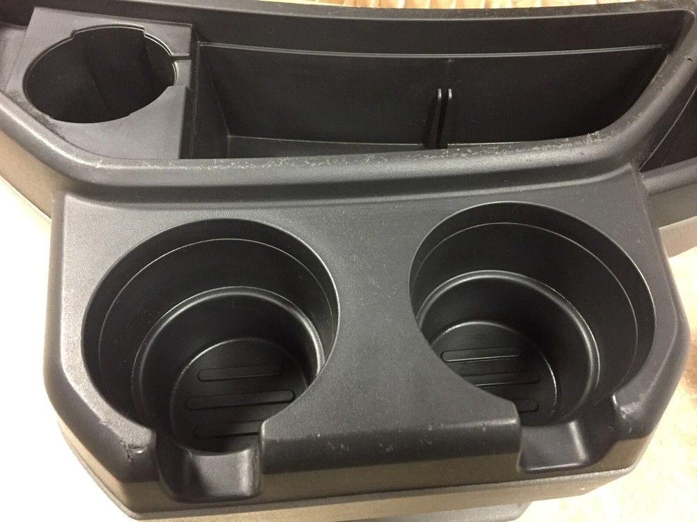 16-24 Ford E-150 E-250 E-350 E-450 Econoline Van Gray Center Console Cup Holder