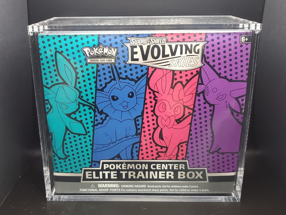 Acrylic Case For Pokemon Elite Trainer Box! Case Only!