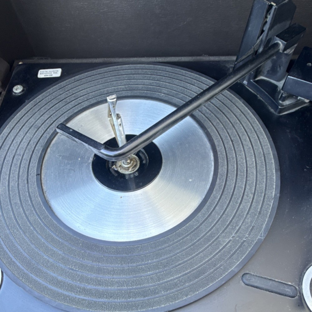 Philco Solid State Vintage Portable Record Player Turntable with Speakers