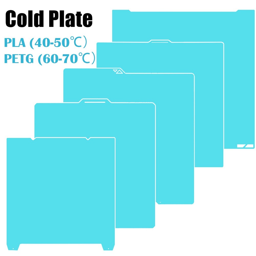 Cold Plate For Bambu Lab For Creality Anycubic Elegoo Centauri Carbon Heat Bed