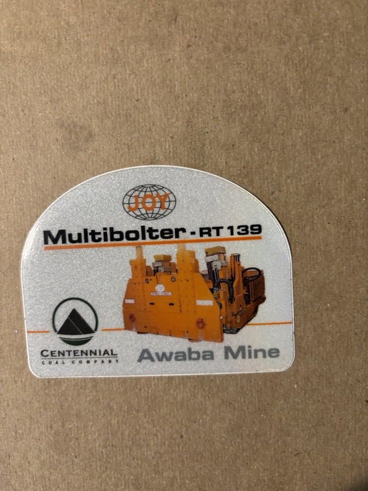 NICE JOY COAL MINING STICKERS
