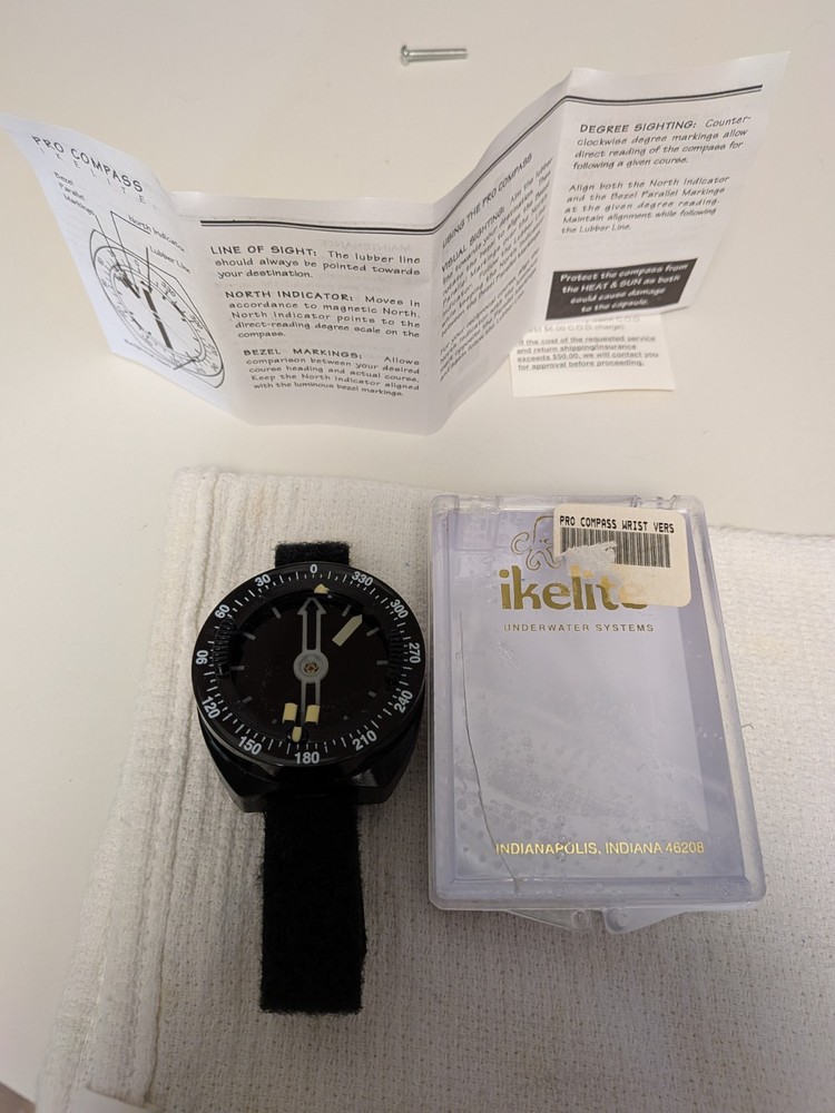 Ikelite Underwater Compass. NEW, Never Used