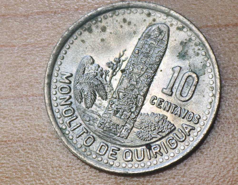 1994 Guatemala 10 Centavos