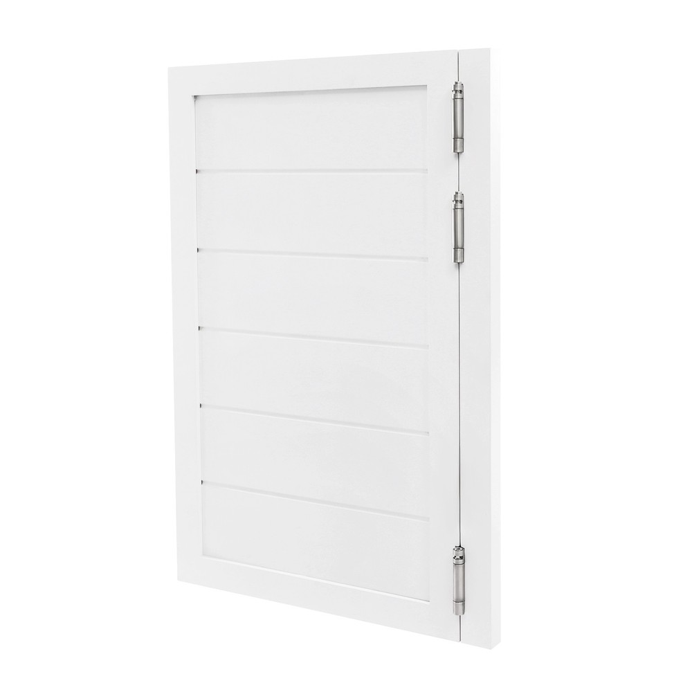 Partition Single-Door Leaf for Doorways w/ Doorpost & Hinge Multi-functional Use